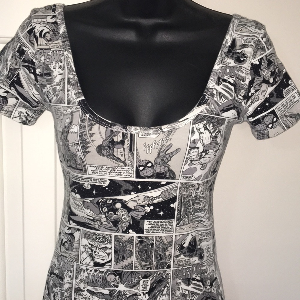 Marvel Comic skinny dress